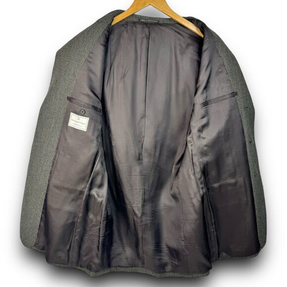 Vintage Ermenegildo Zegna Soft Blazer 3 Button Sport Coat Jacket Wool Blend 41R - Picture 7 of 12